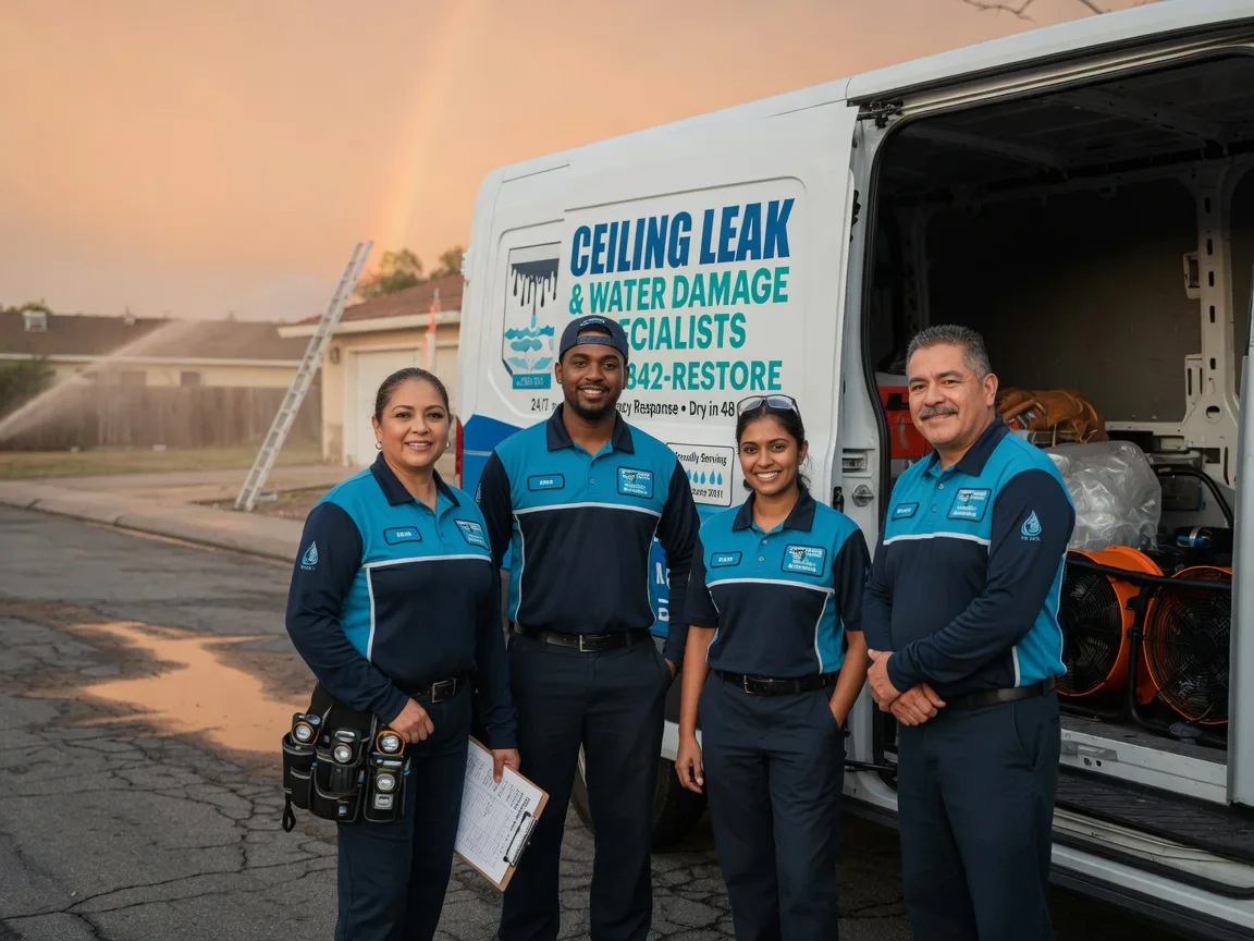 Ceiling Leak Cleanup company in Johannesburg, CA